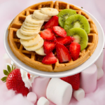 WAFLES CON FRUTA